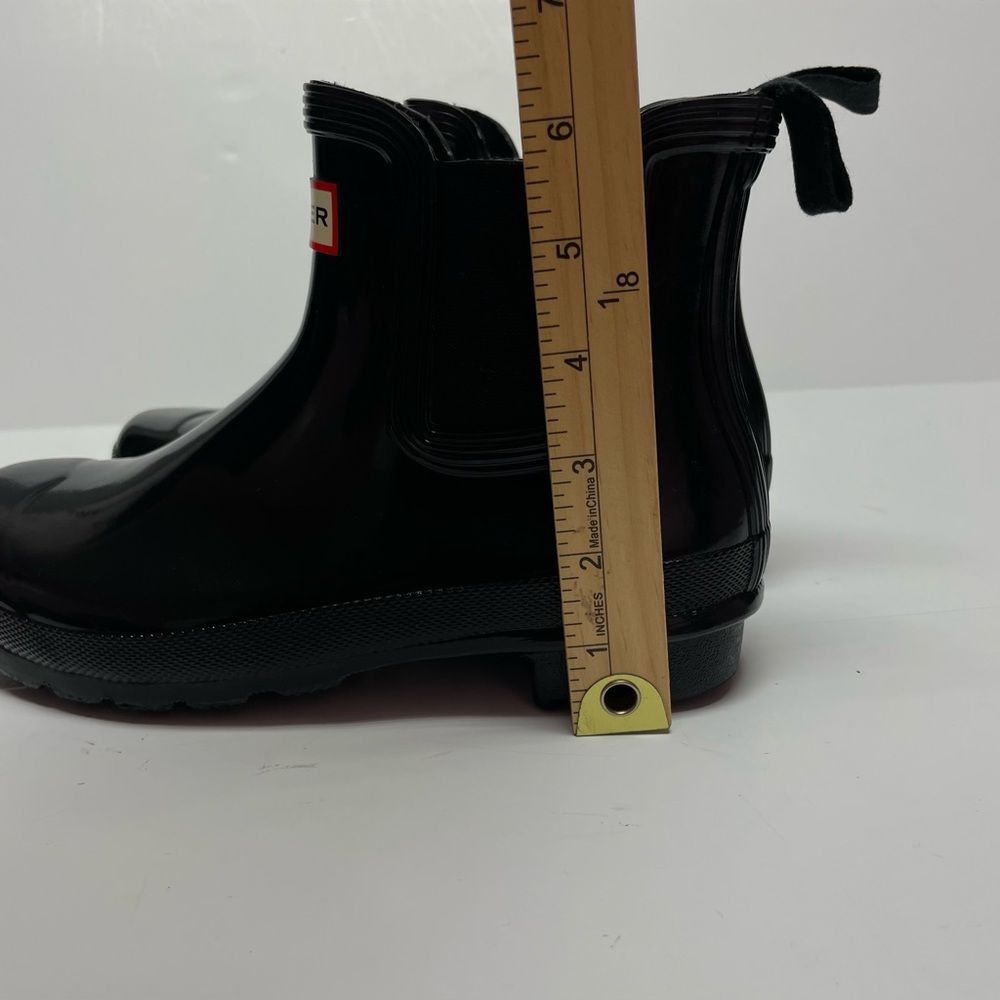 Hunter Original Chelsea Gloss Boots Women’s Size 7 Rain Boots - Picture 4 of 12